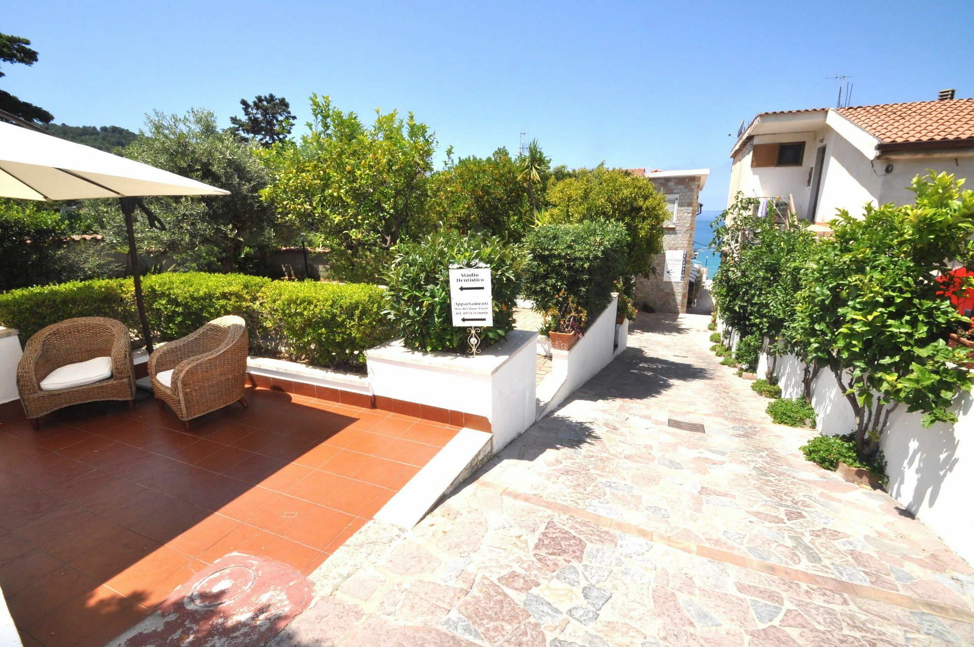 B&B Residence Eco Del Mare Palinuro Buitenkant foto